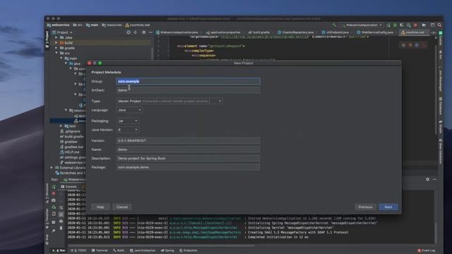 Spring boot client for SOAP web service project setup смотреть онлайн