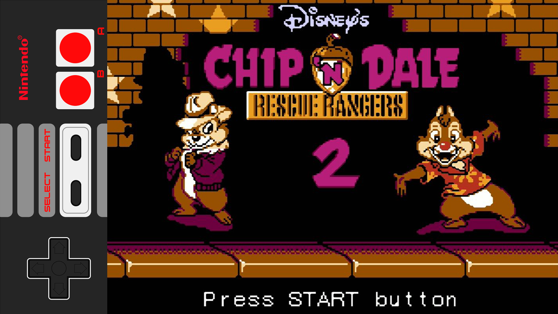 Прохождение Chip 'n Dale Rescue Rangers 2 [NES]