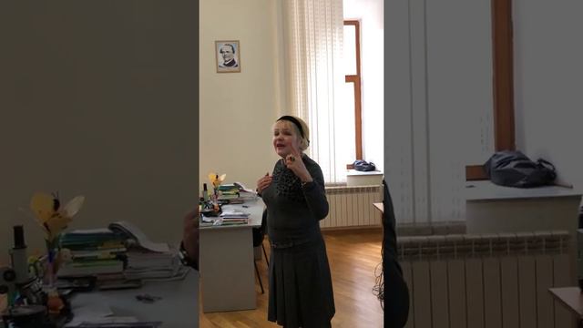 Открытый урок по биологии 6 класс школа N1 Баку смотреть онлайн