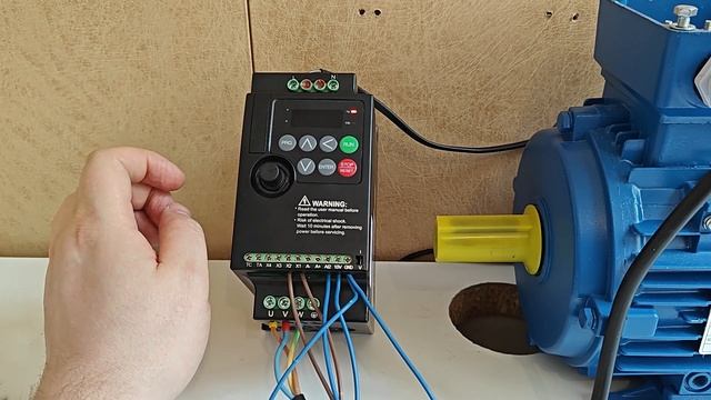 Настройка частотного преобразователя серии ZV