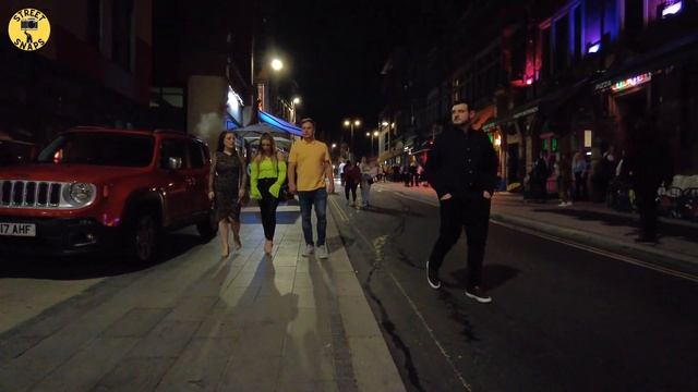 ?? LEEDS UK NIGHTLIFE WALKING TOUR (4K UHD) ??
