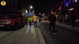 ?? LEEDS UK NIGHTLIFE WALKING TOUR (4K UHD) ??