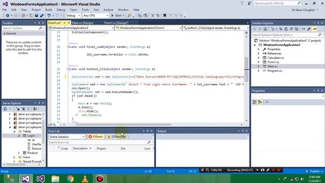 How to connect sql database with visual studio смотреть онлайн