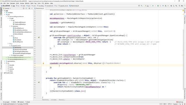 3.5 Android Movie App MVVM | Finishing Up The App смотреть онлайн