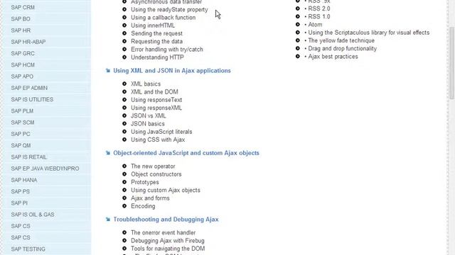 AJAX Course Content - AJAX Online Training and Placement Support смотреть онлайн