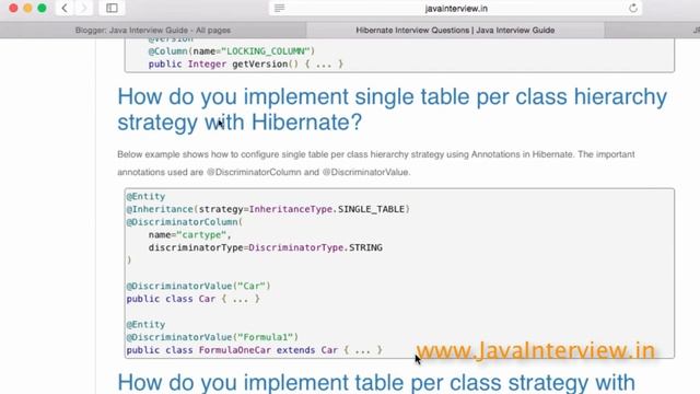 Hibernate Interview Questions смотреть онлайн