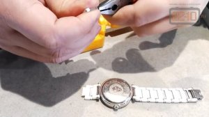 Как укоротить керамический браслет часов