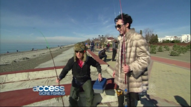 Johnny Weir, Access Hollywood, 2/12/14 смотреть онлайн