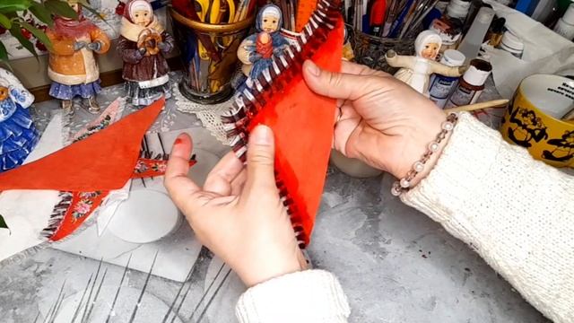 ПЛАТОЧКИ ИЗ ВАТЫ / КРАСОТА СПАСЁТ МИР/ БАХРОМА / РОСПИСЬ ПО ВАТЕ смотреть онлайн