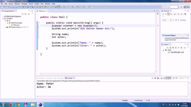 Java Tutorial #5 String und Scanner [Deutsch][HD] смотреть онлайн