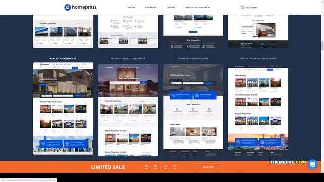 HomePress - Real Estate WordPress Theme directory listing property Moe смотреть онлайн