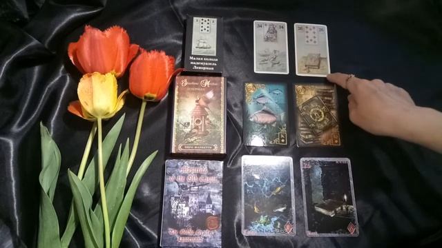 Пара РЫБЫ - КНИГА различные примеры прочтений Карты Ленорман смотреть онлайн