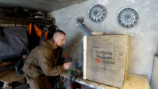 Дымогенератор. Коптильня холодного копчечения своими руками за копейки.Советую посмотреть!!! смотреть онлайн