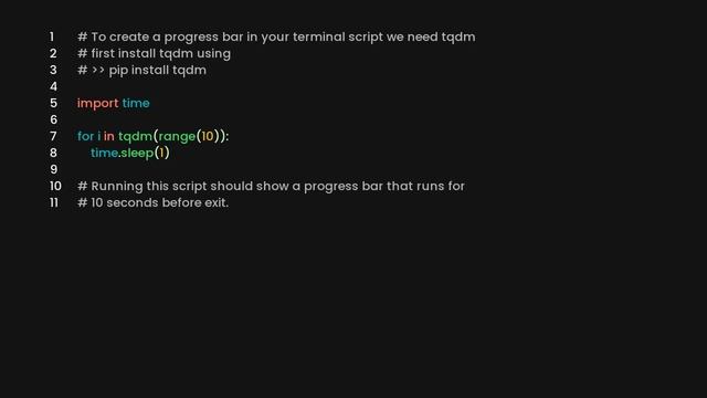 Create progress bar in a terminal смотреть онлайн
