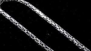 Самое красивое плетение серебряной цепи Лисий хвост