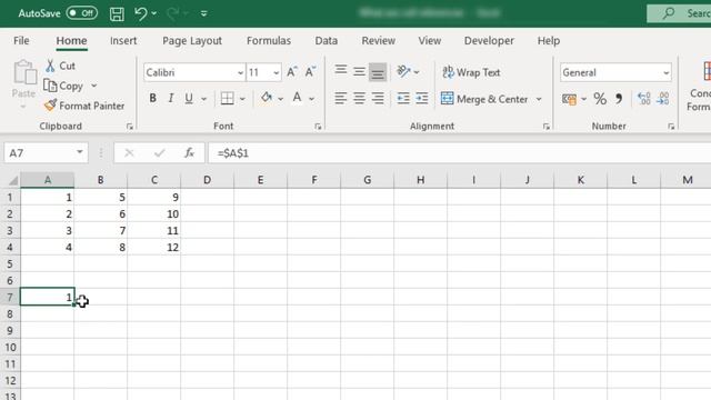 EXCEL 7 - Relative And Absolute Cell Referencing смотреть онлайн
