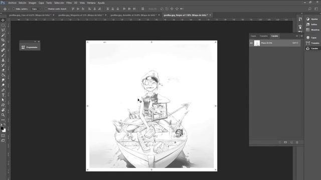 SEPARACIÓN DE COLORES EN CMYK CON PHOTOSHOP, MAPA DE BITS смотреть онлайн