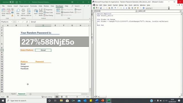 Store All Of Your Passwords in Excel - Using VBA And Data Validation смотреть онлайн