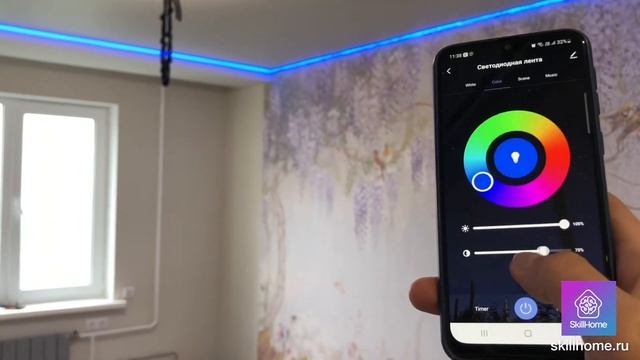 Умный дом в трёхкомнатной квартире. Управление освещением, водой, шторами, тёплым полом. смотреть онлайн