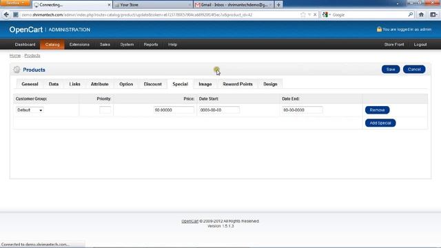 Opencart Customer Saving Displayer Module.avi смотреть онлайн