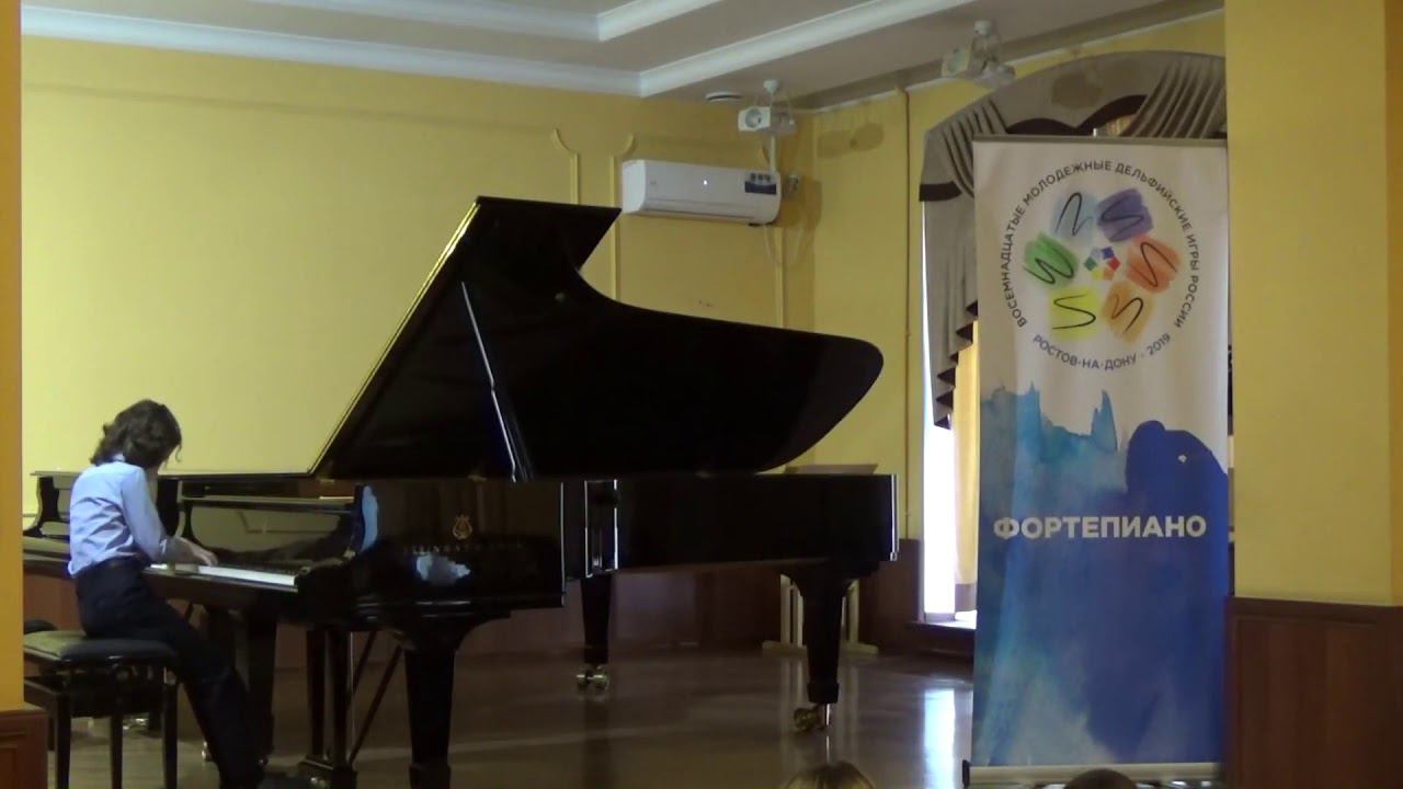 С.Рахманинов Полишинель ор.3 №4 исп Чепкин Иван,11лет смотреть онлайн