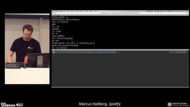 BSidesNYC 2023 - Analyzing volatile memory on a Google Kubernetes Engine node - Marcus Hallberg смотреть онлайн