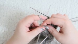 Как красиво и очень просто закрыть носок спицами.