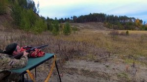 Пристрелка карабинов ИЖ 94 "Тайга" комбинашка 308win -12кл и Сайга М 223 rem.