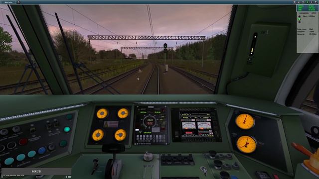 Trainz 12: №029М Москва — Липецк (Участок Елец — Липецк)
