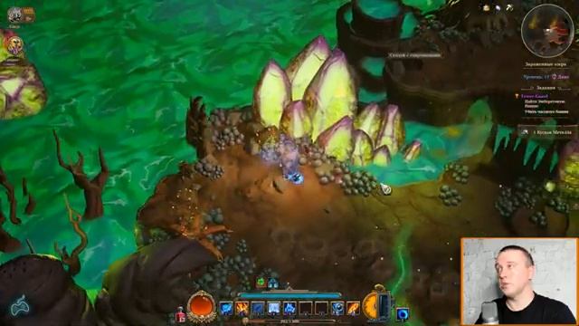 Torchlight 3 - Прохождение. Механоид. Кошмар. Часть 30: Зараженные озера. Старый Уолли смотреть онлайн