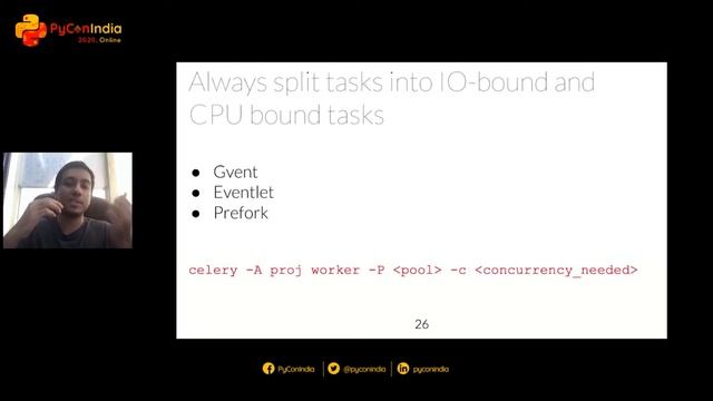 Talk: Building production ready distributed task queue management system with celery - Vishrut Kohl смотреть онлайн