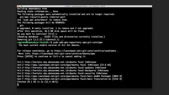 How to Install Git on Ubuntu 20.04 смотреть онлайн