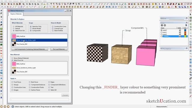 SketchUp Plugin Tutorial | Material Maintenance смотреть онлайн