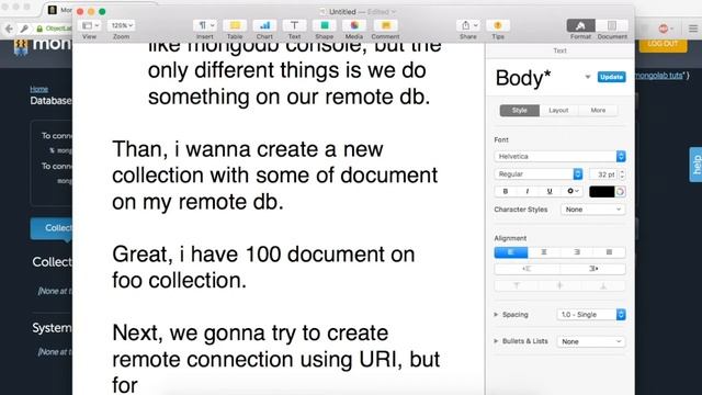MongoDB with Mongolab смотреть онлайн