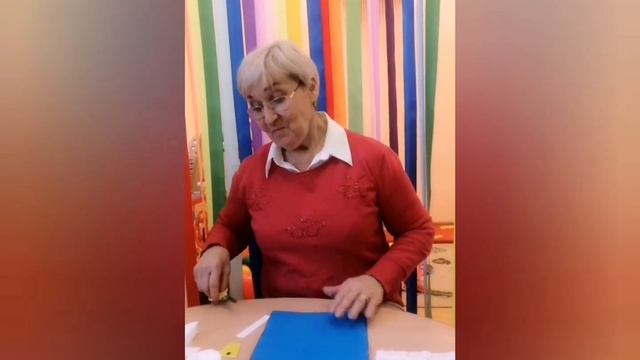 Аппликация Снеговичок смотреть онлайн