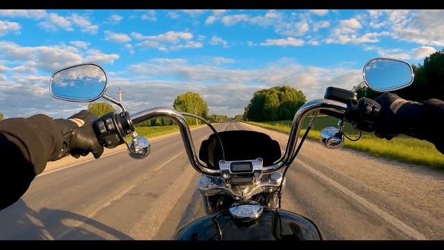 Вечерний прокат на HARLEY - Кольцово - Академ - Шлюз смотреть онлайн