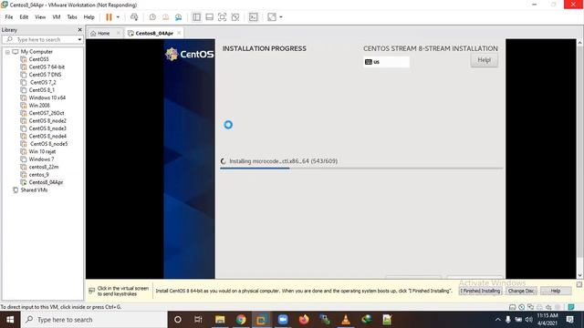 #5 Install Linux OS on VMware Workstation on Win 10/11 | CentOS 8/7 |DIT Evolution смотреть онлайн