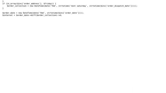 PHP: Overuse of date manipulation leading to convoluted code смотреть онлайн