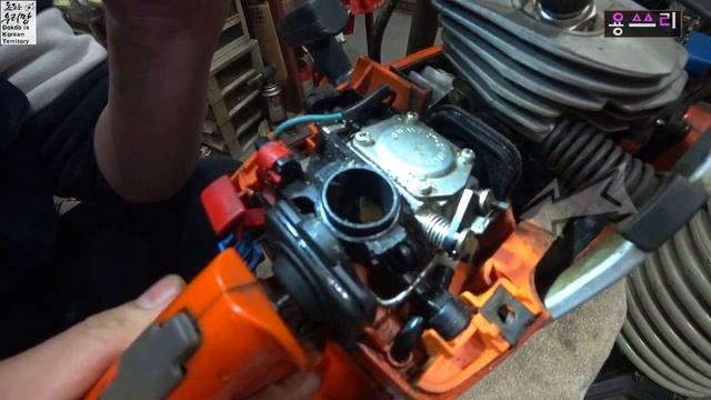 엔진톱 시동걸면 바로 고회전으로 톱날이 도는데 정상인가요? / 용쓰리 / chain saw, does it rotate at high speed at the same time? смотреть онлайн