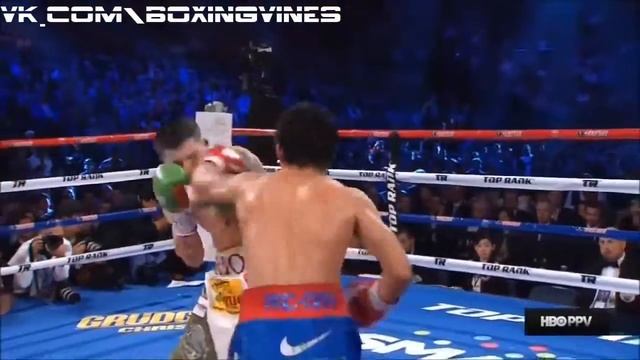 Удар слева в исполнении Мэнни Пакьяо Vine Blur смотреть онлайн