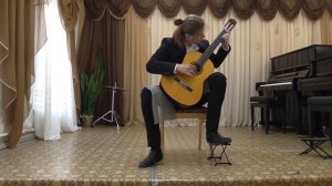 Ф.Таррега "Венецианский карнавал"играет Шишкин Иван. F.Tarrega "Carnival of Venice".