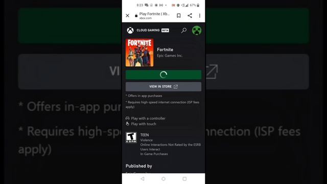 How to play FORTNITE on IOS and Android! смотреть онлайн