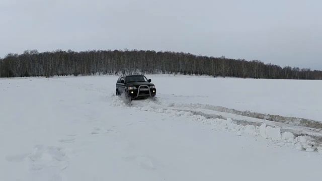 Pajero sport 1G offroad в талом снегу смотреть онлайн