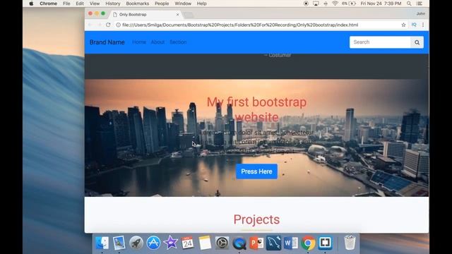 Bootstrap 4 Project - Bootstrap Exclusive Project Intro -1 смотреть онлайн
