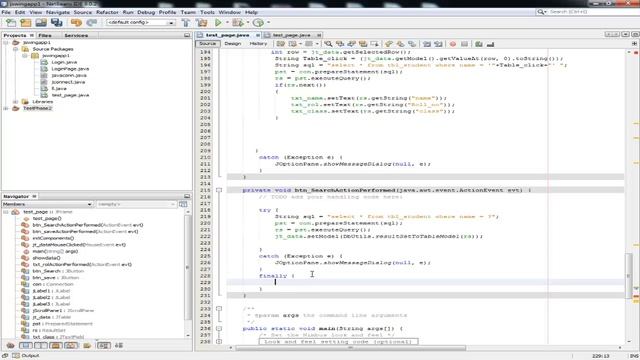 java swing tutorial 8 How to search a particular data in Database in Netbeans java jtable смотреть онлайн