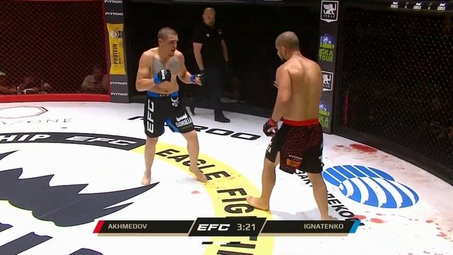 EFC 40 : Сергей Игнатенко vs Равшан Ахмедов смотреть онлайн