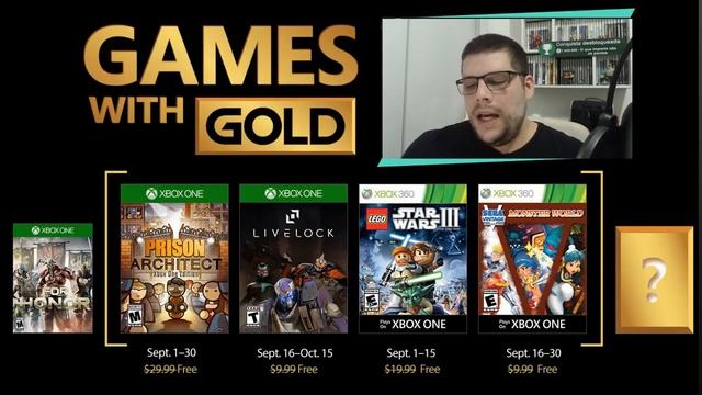 Novos jogos no Games with Gold - Setembro 2018 смотреть онлайн