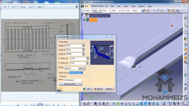 Catia V5 BrushUp Video|CPU Back cover Exercise|SheetMetal Workbench|Mechanical,Automobile,Aerospace смотреть онлайн