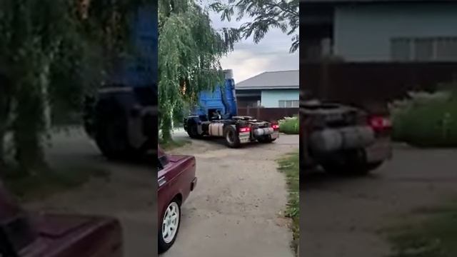 Даф 95 ати первый выезд после капиталки смотреть онлайн
