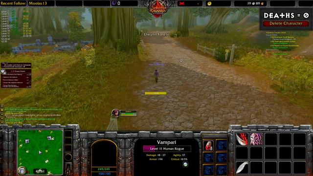 WoW Classic SoM #3 - Hardcore Rogue Leveling 10-11 смотреть онлайн